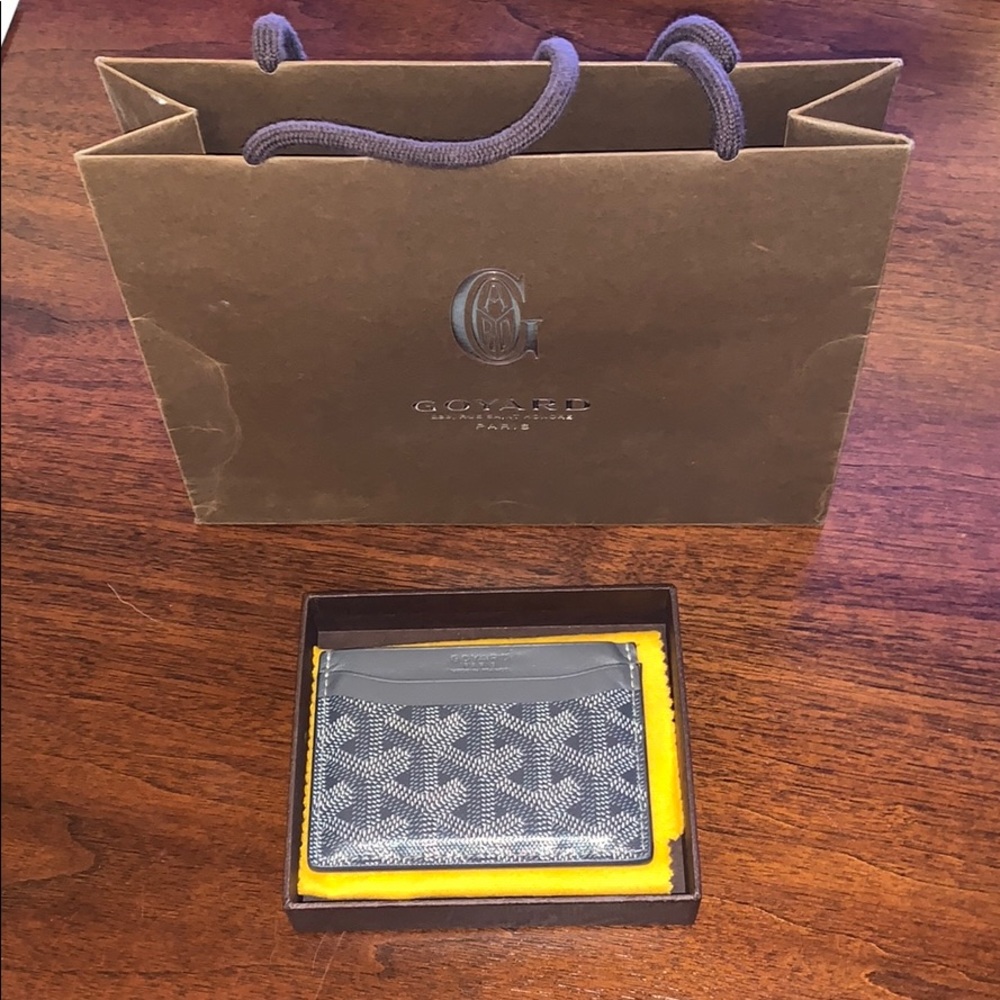 Men’s Goyard Card Holder